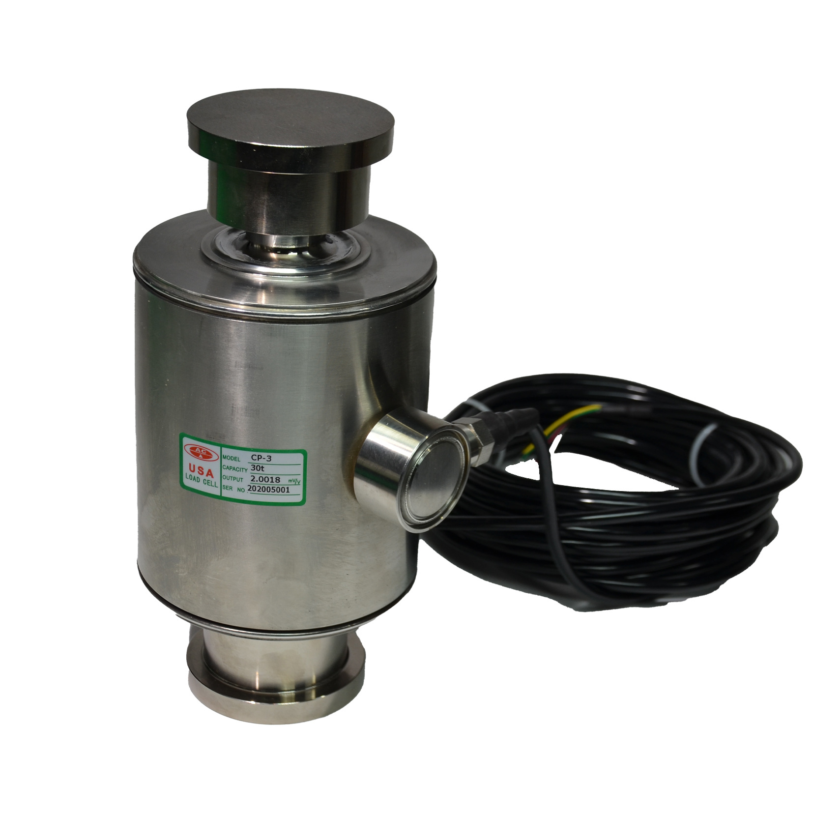 美国AC CP-3型柱式称重传感器 CP-3传感器 不锈钢传感器工业秤
