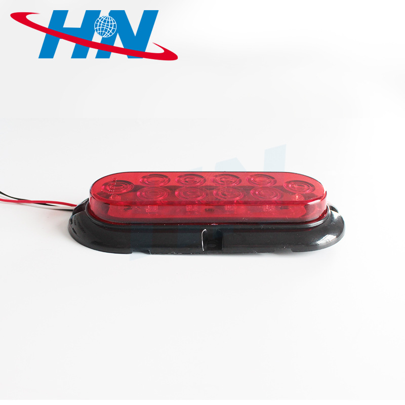 10-30V Universal 10LED luz trasera de freno Luz de señal de giro luz roja