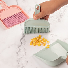 Mini Desktop Sweeper Set, Includes Dustpan, Keyboard Brush, Small Broom, Pet Hair Sweeper and Cage for Cleaning