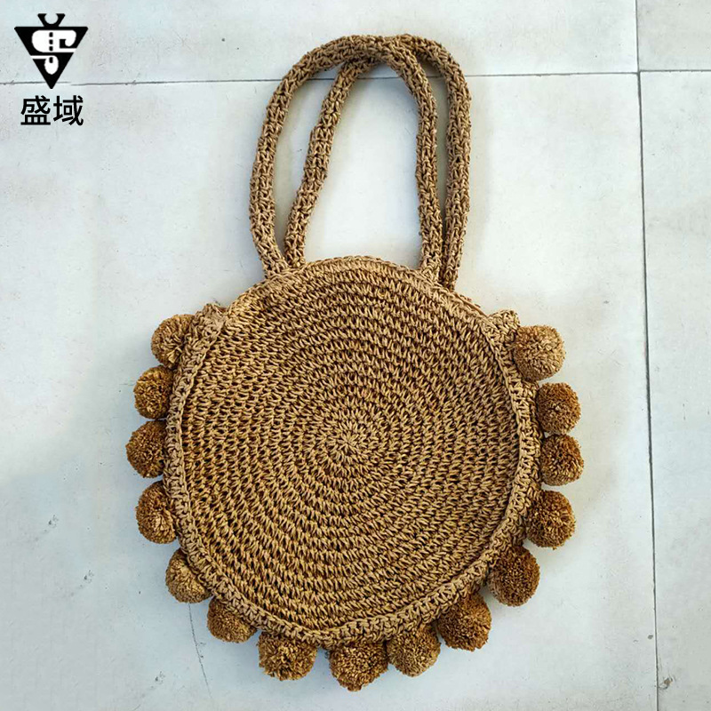 Bag, straw purse
