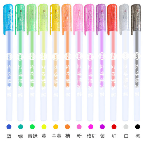 COLNK3d 3D Gel Pen DIY Phone Case Ceramic Doodle Glass Painting Pen Neutral Pen Set