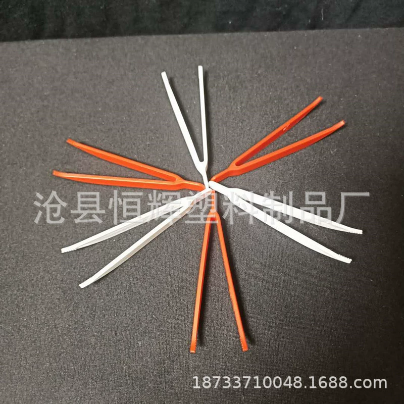 Tweezers, plastic children's toy, bread, DIY