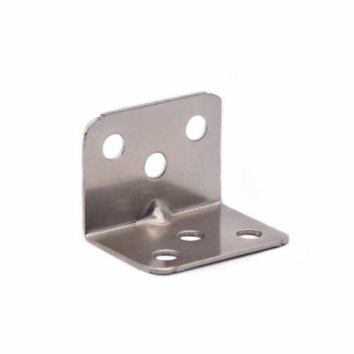 Thickened iron corner code nickel-plated color-plated right-angle laminate support partition bracket 90-degree triangular iron cabinet furniture connector