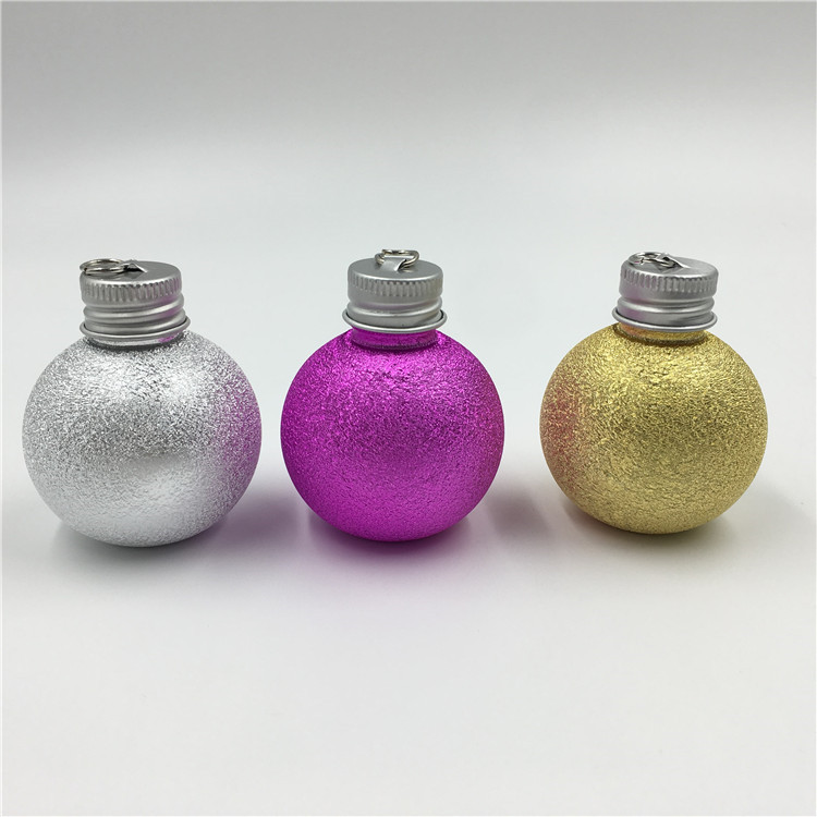 60mlpet24牙球形装饰瓶可配翻盖爽肤水瓶