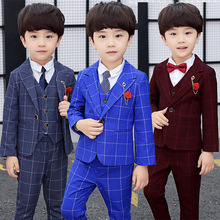 秋冬季新款 時尚韓版男童三件套 男童套裝3色可選 廠家直銷