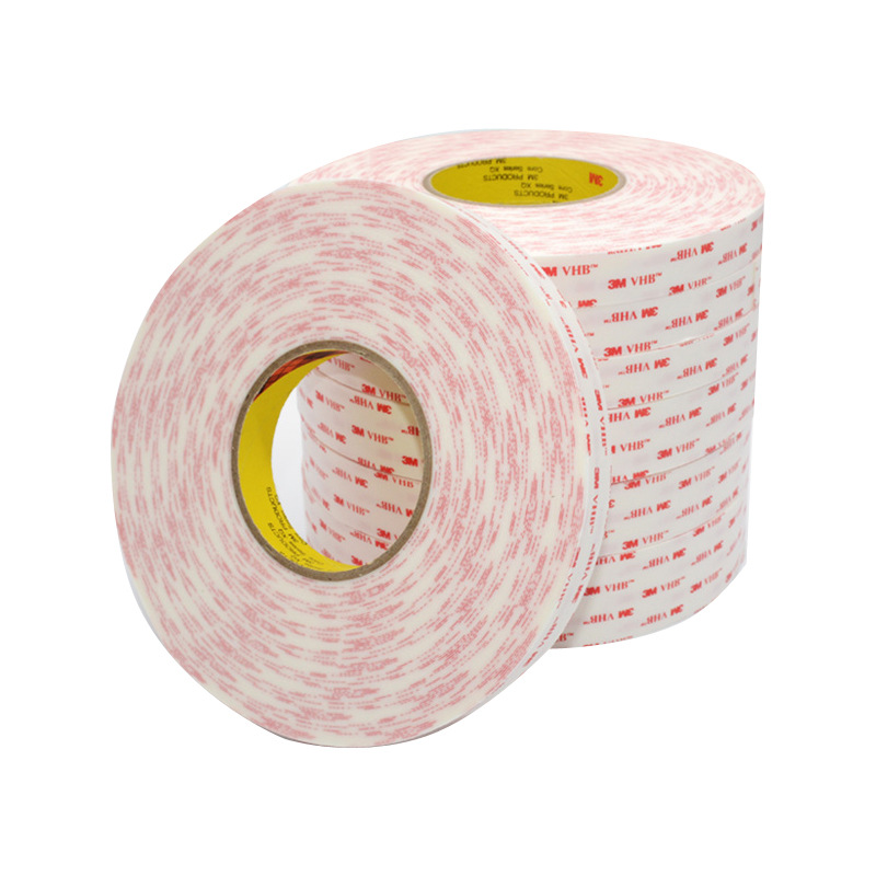超强力固定双面胶带正品VHB4952 建筑汽车地铁高铁机械玻璃五金