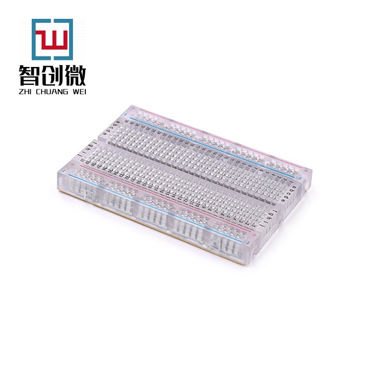 Transparent Mini breadboard 400 holes Mi...