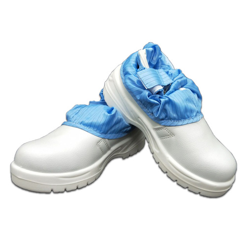 Factory direct sales anti-static anti-smash steel toe high boots white clean room ESD clean and safe labor protection shoes