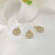 14K�~�����有�����ʯ����ˮ�ε�������ɫdiy�Ʒ���