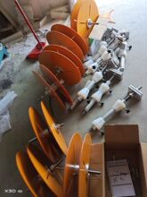 平面口罩機零件N95配件電木擋盤尼龍頂錐鼻梁線盤POM過線輪PU墊圈