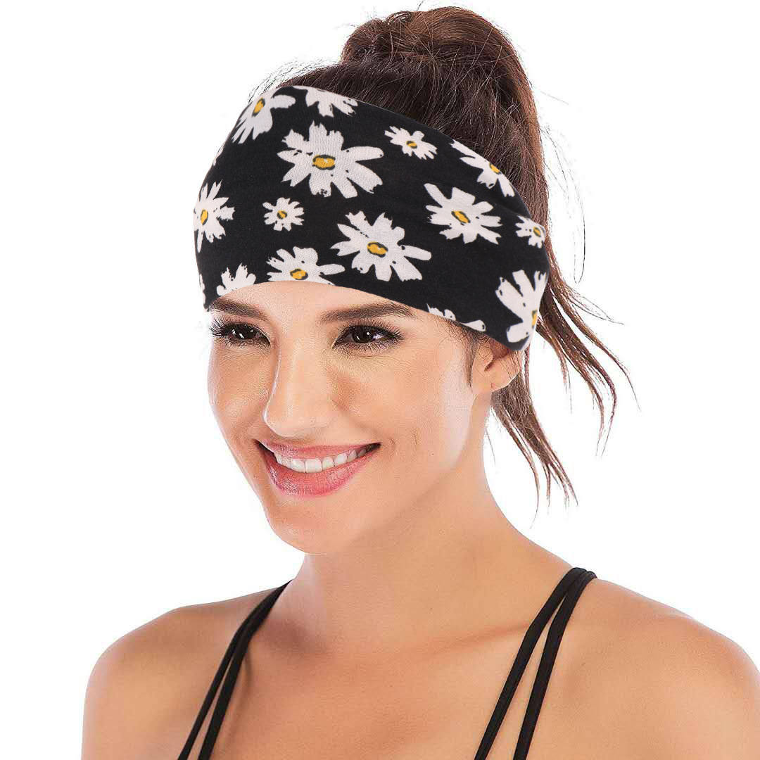 Multicolor Striped Cotton Hair Bandana Soft Yoga Sports Elastic Headband Wholesale Nihaojewerly display picture 11