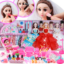 洋娃娃套装芭比丹路女孩玩具生日礼物超大号公主梦想豪宅礼盒单个