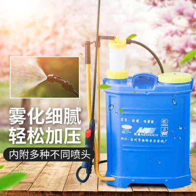 20L农用手动喷雾器背负式手压式治虫打药机园林打农药喷雾器|ms