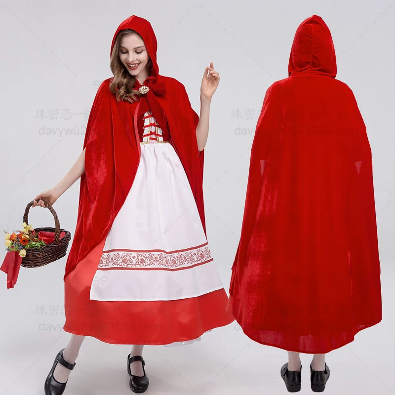 Производитель костюм Хэллоуина Красная Шапочка cosplay вечеринка ночной клуб королева короны рождественский костюм