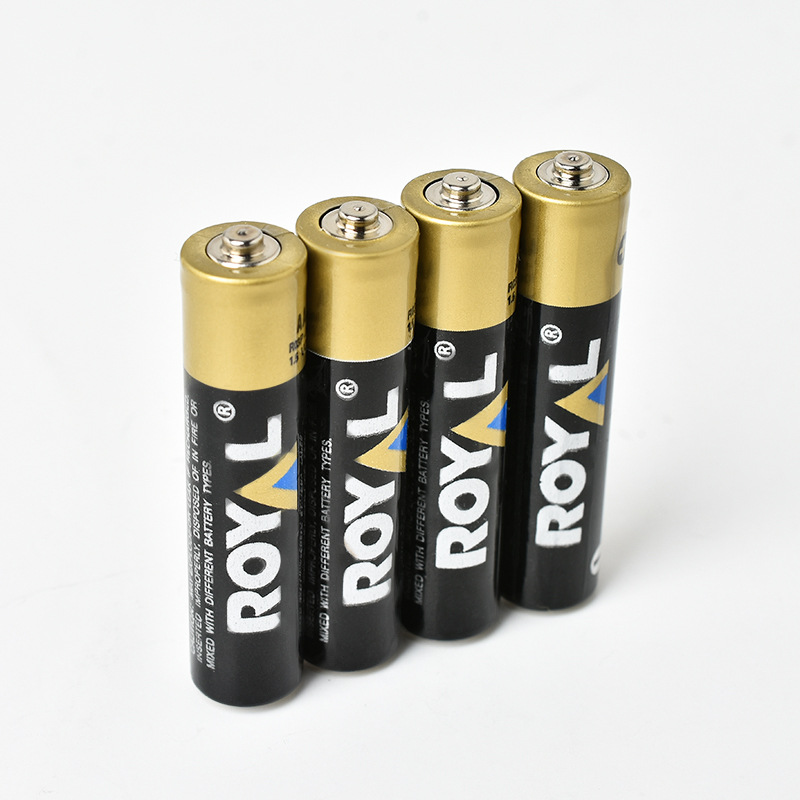 厂家直供ROYAL皇家7号电池 锌锰干电池1.5v 玩具赠品遥控器电池