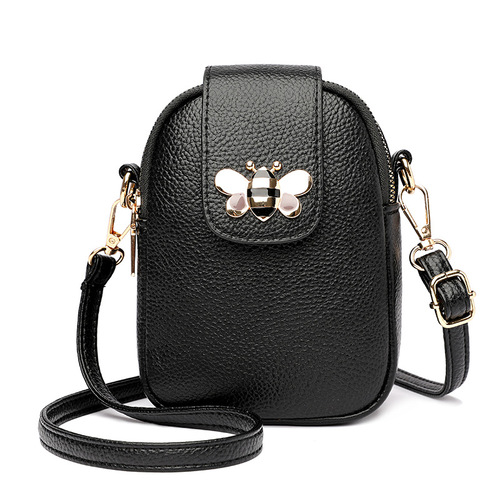 Cross-border direct supply of mobile phone bags for women  new Korean version versatile mini shoulder bag casual fashion multi-layer crossbody bag
