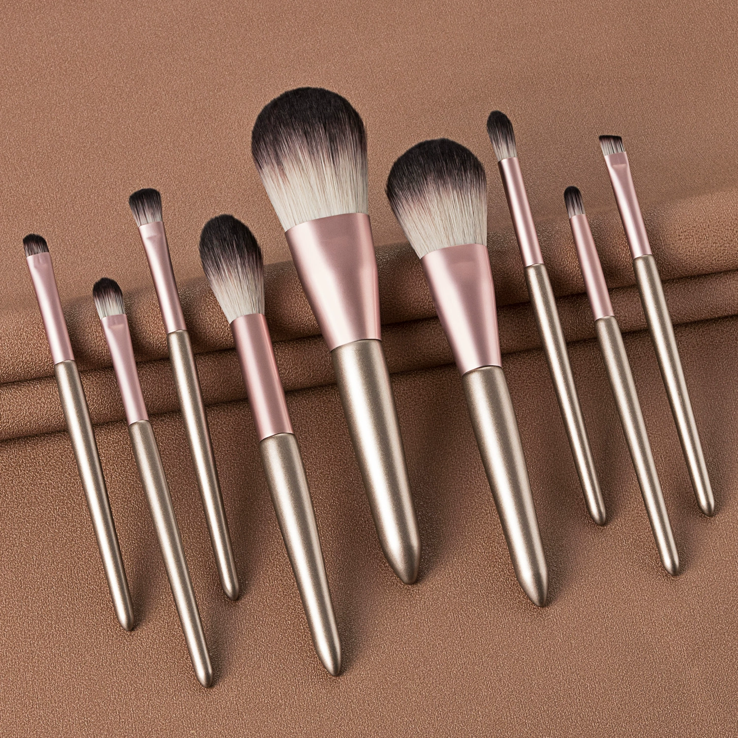 9 кистей для макияжа Carterly набор инструментов макияжа тени для век Sanda Sanda makeup GUJHUI