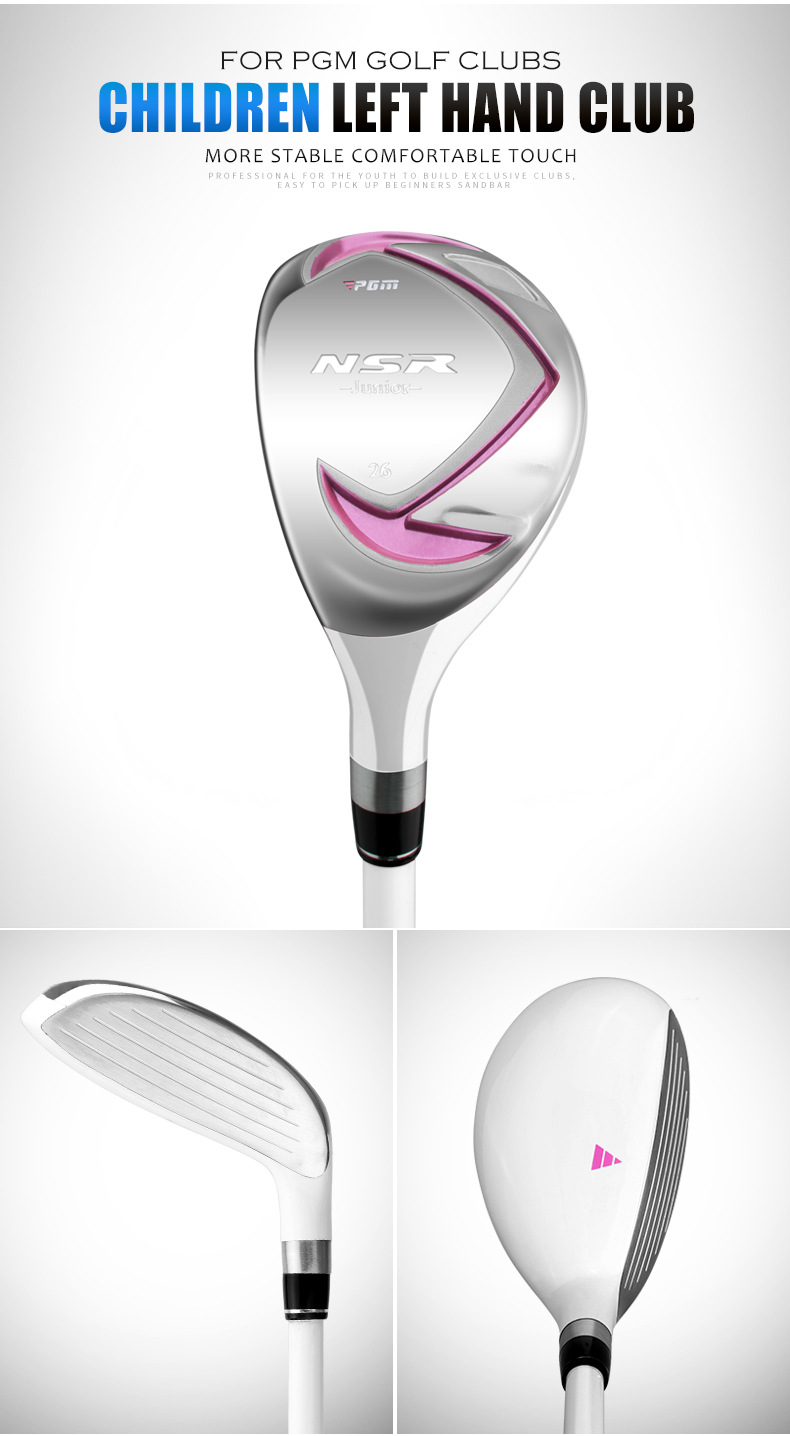 Gậy đánh golf trẻ em PGM NSR Junior bộ gỗ số 1 và số 5 tay trái — Tay trái màu xanh lục # số 1 gỗ (95-115cm), Tay trái màu xanh lục # số 1 gỗ (115-135cm), Tay trái màu xanh lục # số 1 gỗ (135-155cm), Tay trái màu xanh lá cây xanh #5 gỗ (95-115cm) chi tiết 8