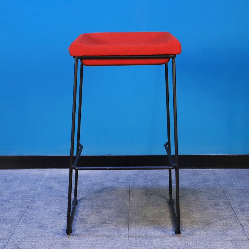 简约高吧餐椅酒吧台椅收银台椅子咖啡厅复古吧椅北欧时尚铁艺吧椅