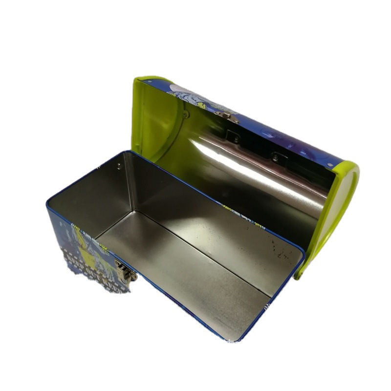 Caja de Hojalata con Asa para Juguetes de Hojalata con Asa para Juguetes Infantil