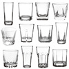 Household thick glass cup, octagonal cup tea glasses round beer glass Western wine glass whiskey cup KTV restaurant