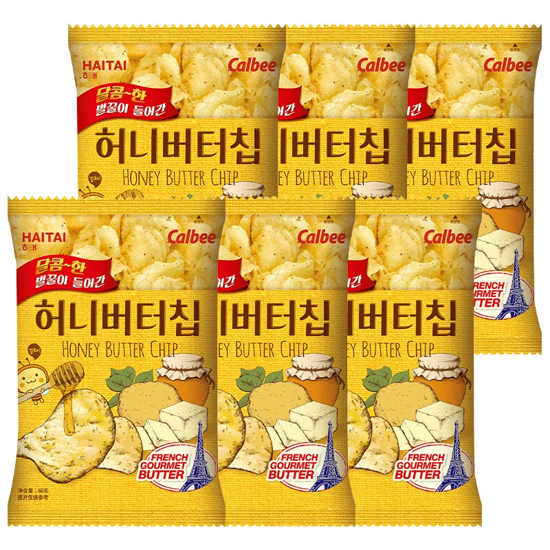 Import oil, potato chips, Korean style, 60G