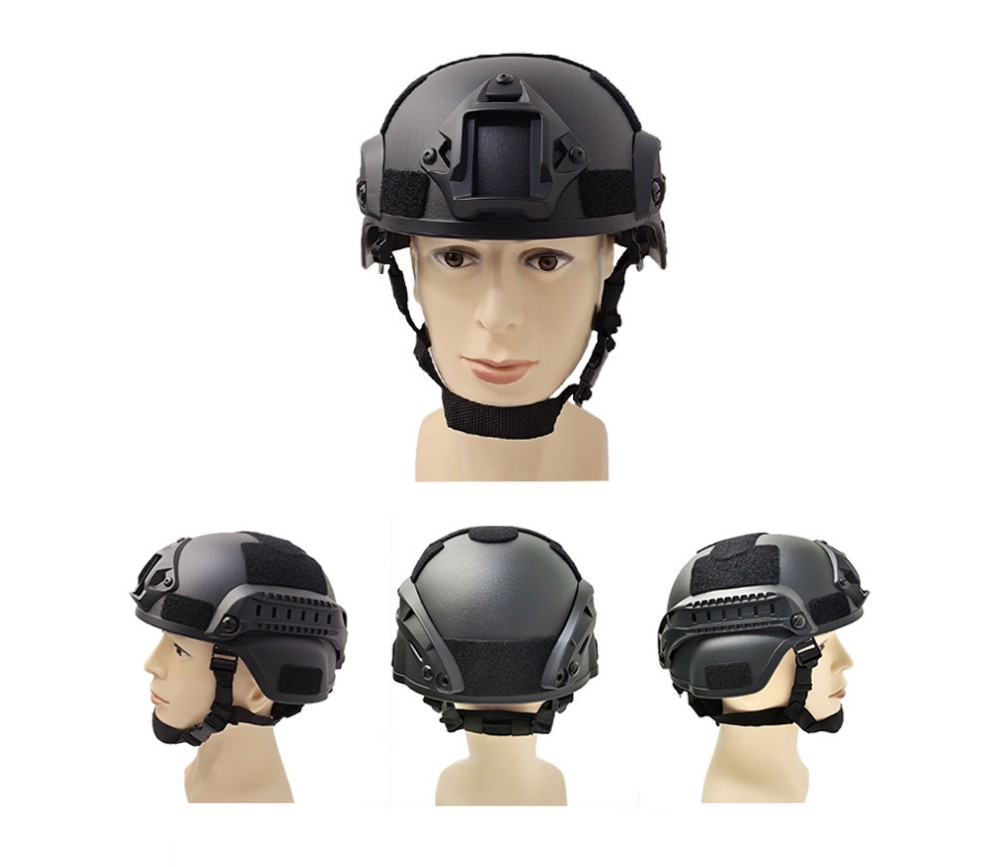 Casco táctico MICH2000 aficionados militares comer pollo montar carril guía comportamiento simple acción versión campo CS juego casco