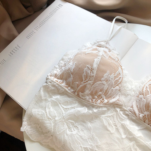  New Summer Bra, French Underwear, Sexy Lace Suspender Pajamas, Home Women, No Wire Rings, Girls Bra