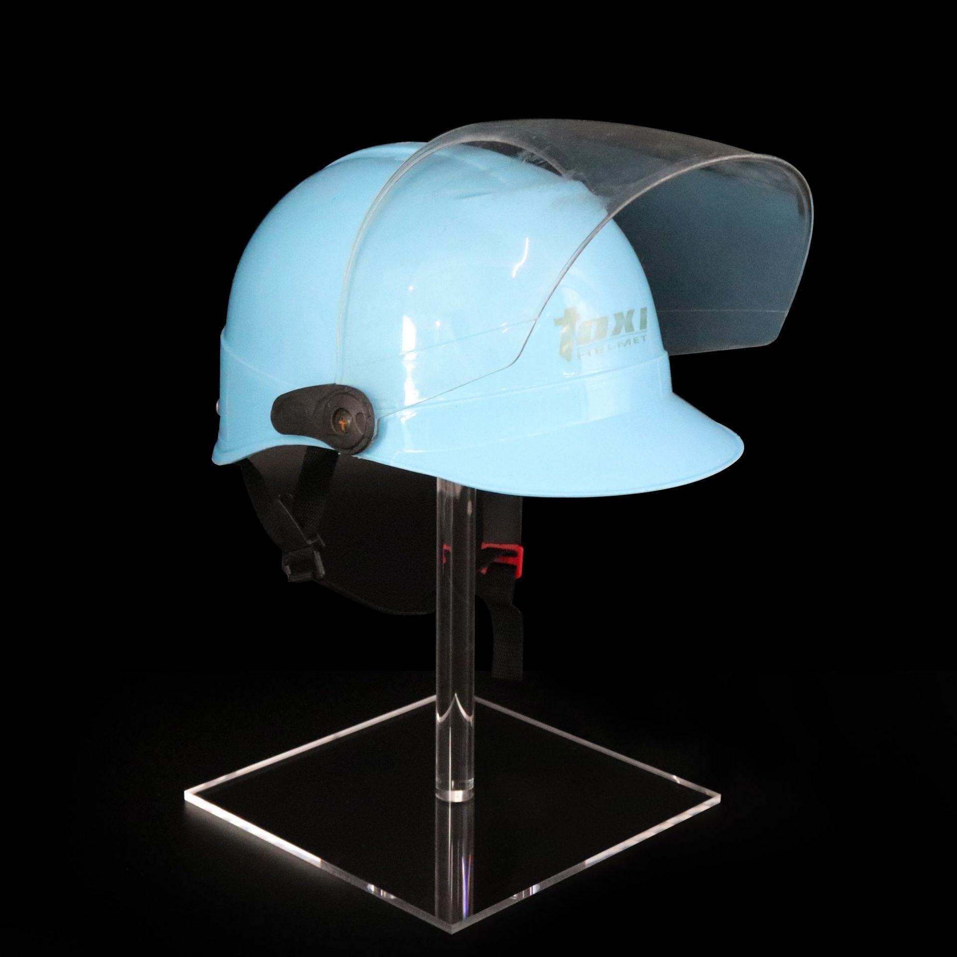 亚克力展示架 商场透明头盔展示架 家用头盔收纳架 款式可定制