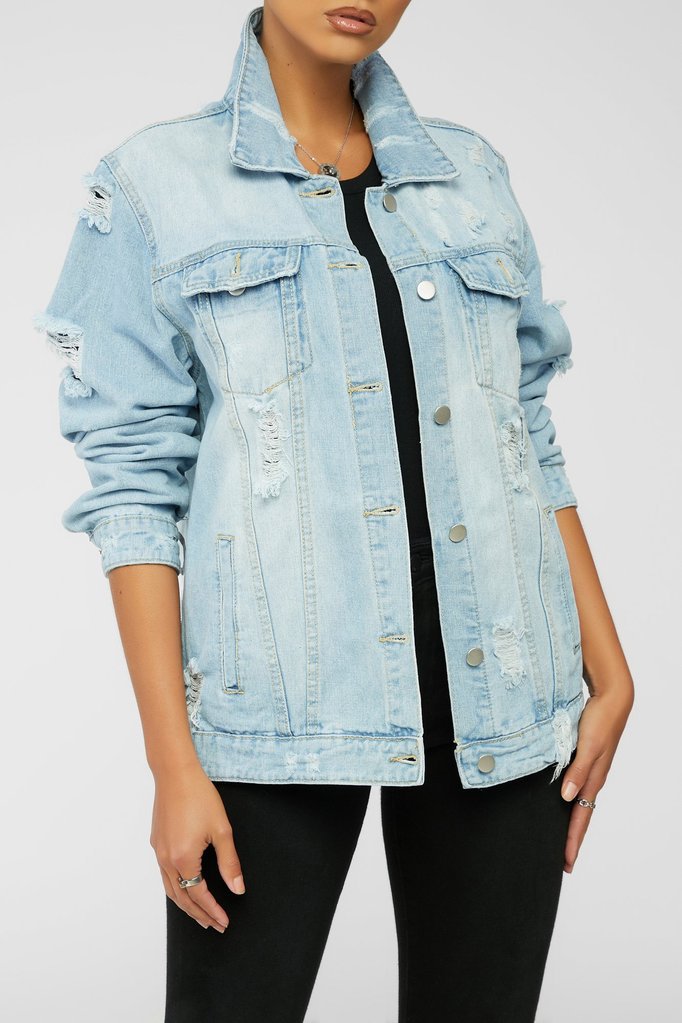 women s letter printing loose denim jacket nihaostyles clothing wholesale NSTH80323
