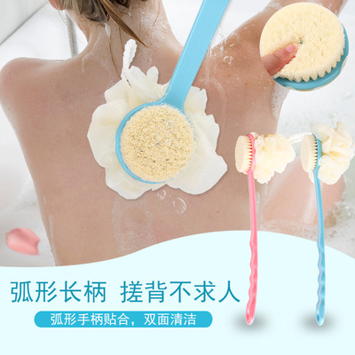 長柄搓背沐浴刷浴花成人搓泥搓澡不求人軟毛洗澡刷後背刷搓澡器
