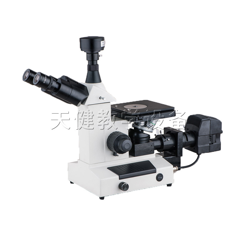大视野WF10X三目镜金相显微镜工业显微镜检测显微镜教学显微镜