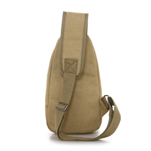 Bags New Men's Chest Bag Canvas Bag Crossbody Bag Men's Bag Shoulder Bag Chest Small Backpack Casual Waist Bag