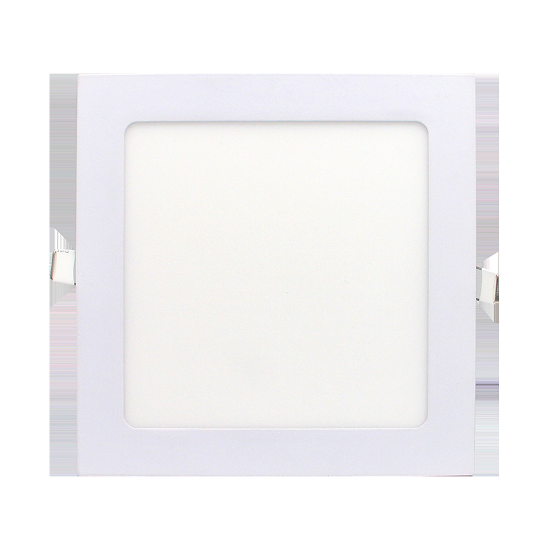 英栢思批发LED超薄面板灯24W方形暗装厨房灯卫生间厕所灯天花板灯
