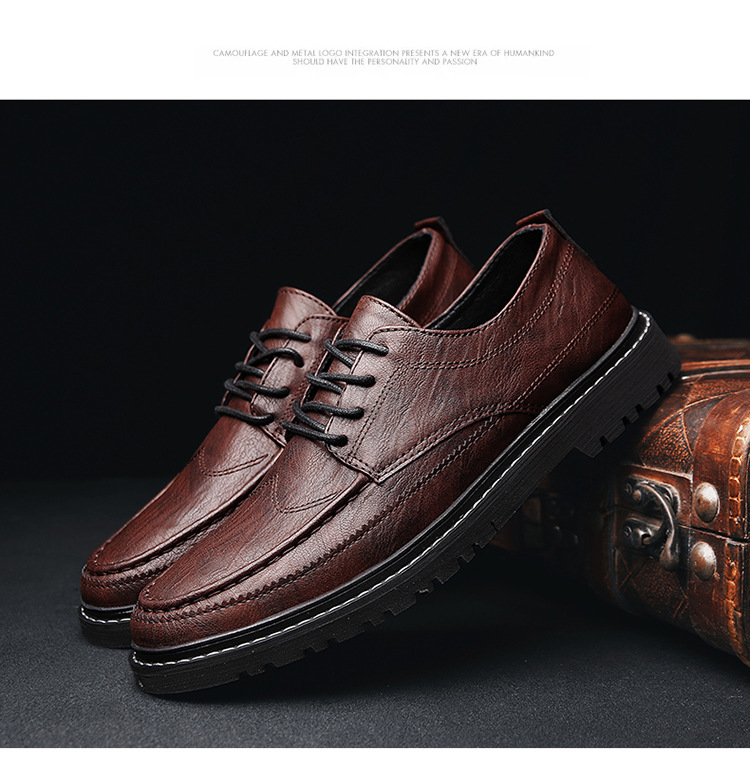 Herren Lederschuhe Sportschuhe Sneakers Synthetikgewebe Stoßdämpfung Fußgewölbeunterstützung Atmungsaktives Schuhwerk_voghion.com