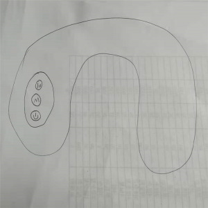 uU型枕按摩枕颈椎按摩仪