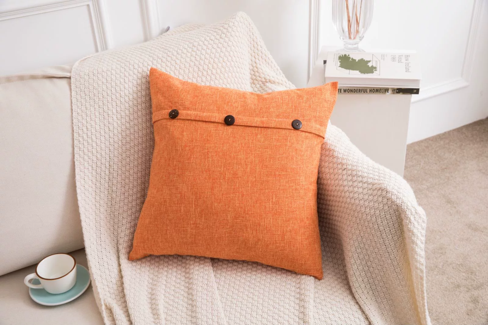 Amazon INS Nordic Windsin Liney Coconut Coconut Pillow Pillow Saudi Motor Shop Cushion Crystal Cushion