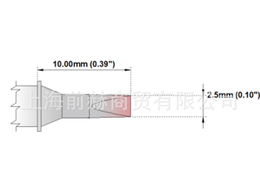 THERMALTRONICS 热魔 M6CH175 凿型烙铁头