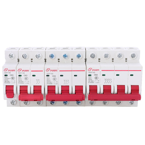 Air Circuit Breaker 63A 32A 25A 16A Household Circuit Breaker DZ47-63 Miniature Circuit Breaker Household Air Switch C45