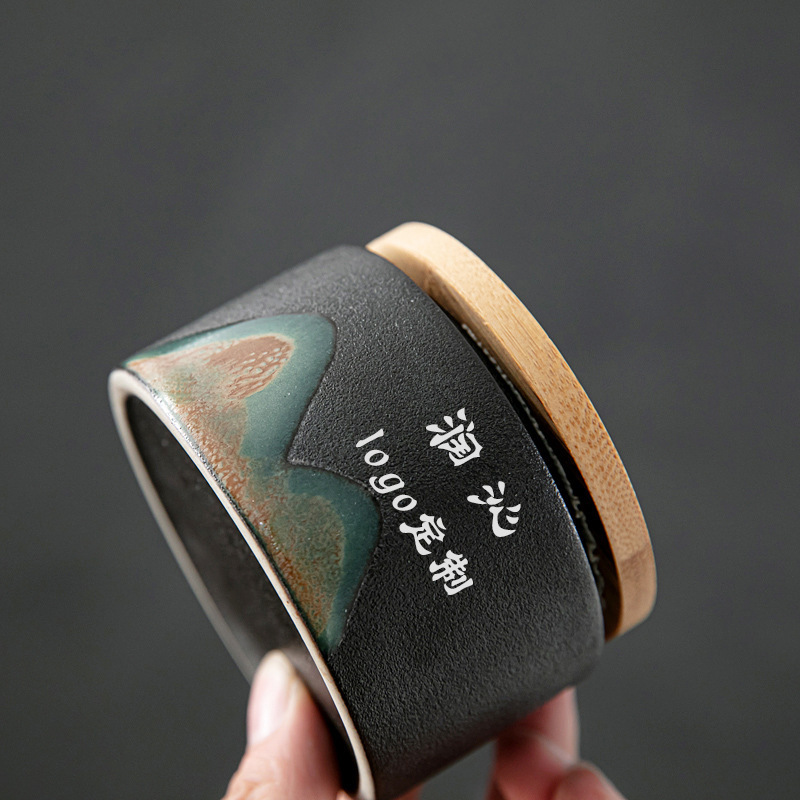 Pu'er tarro de almacenamiento de té portátil caja de té grande pequeño almacén de té tarro de almacenamiento de té