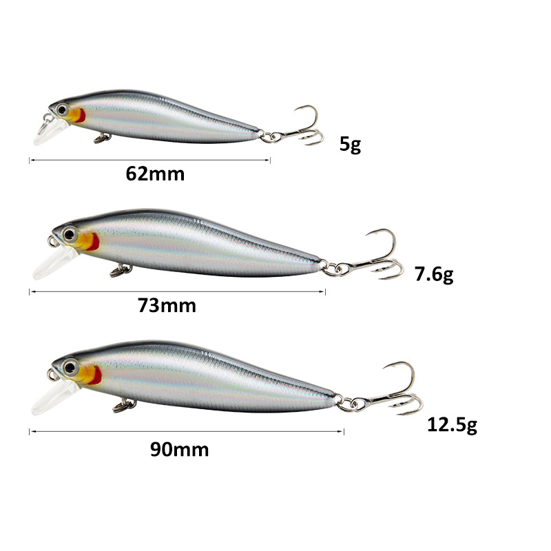 Floating Shrimp Lures Soft Baits Fresh Water Bass Swimbait Tackle Gear