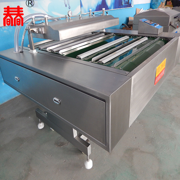 Supply double spring DZL-1000 fully automatic Vacuum packaging machine Pearl powder vacuum packing Can be customized