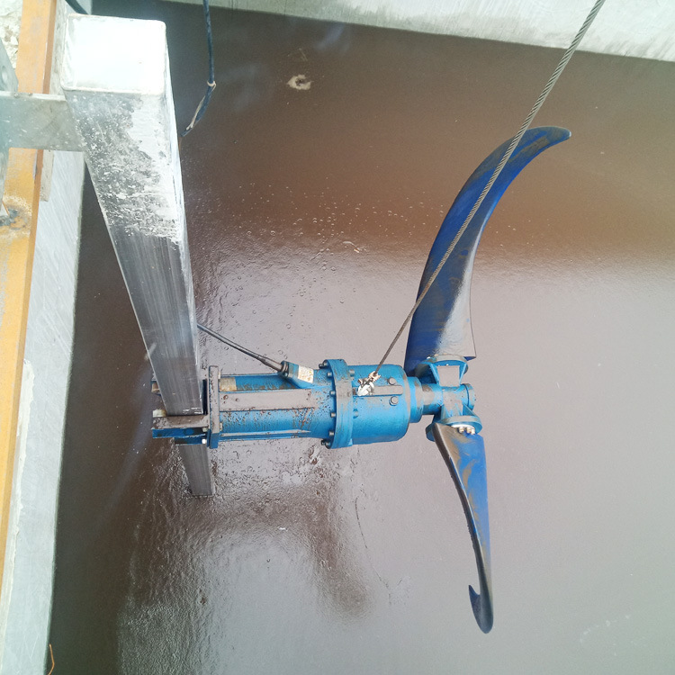 潜水推流器安装 潜水推进器如何安装？低速推流器现场安装图