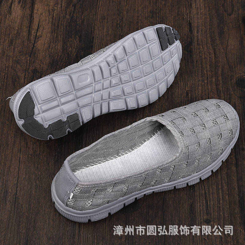 居士鞋男女款禅意夏季透气软底中式复古禅修鞋中老年舒适布鞋|ru