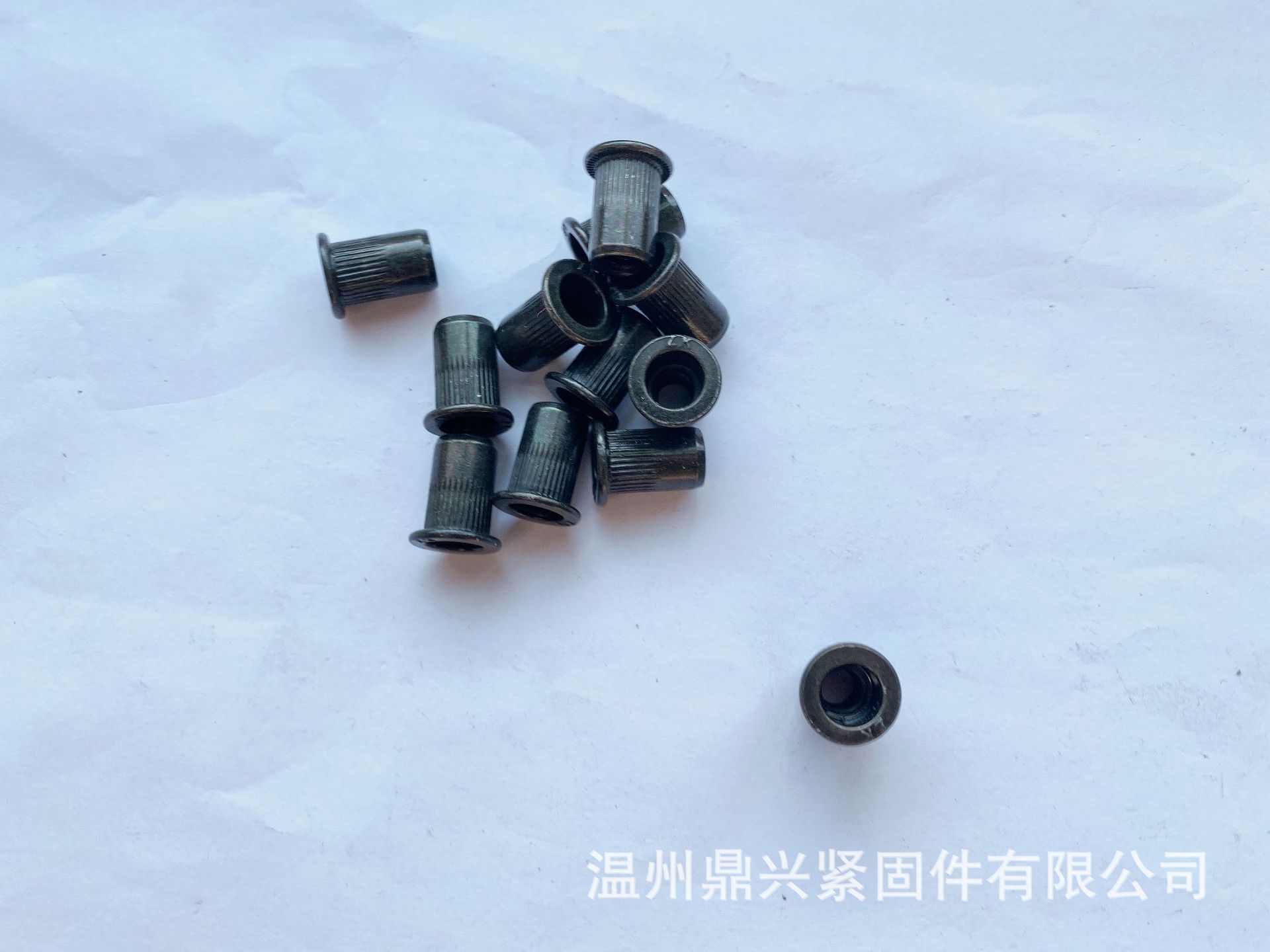 铆接螺母 拉帽 M6*12 镀锌 镀黑锌 户外家具螺母 鼎兴 机柜螺母