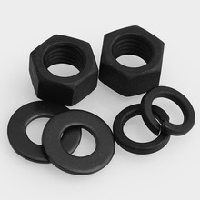 8.8級高強度六角螺母細牙螺絲帽平墊片彈墊M2M3M4M5M6M8M10M20M30