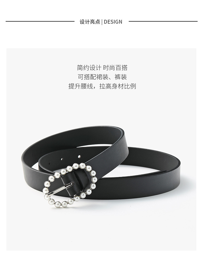 Hot Fashion New Pearl  Belt Wholesale display picture 6