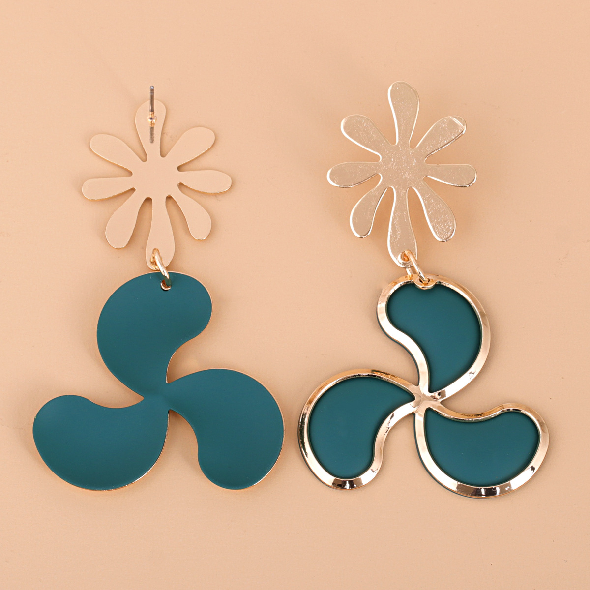 Pendientes De Hoja De Moda display picture 4