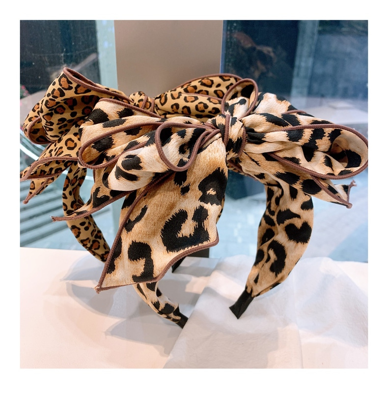 120g Weight Headwear Classification Festival Occasion Geometric, Lattice Pattern Women'S Gender Retro Style Red, Green, Blue, Yellow, Black Color Korean Retro Style Leopard Print Headband 27