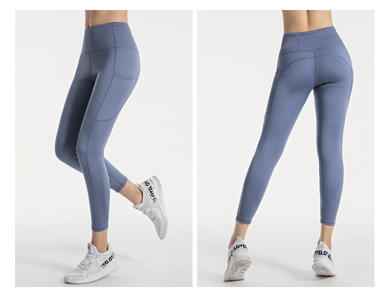 6 pantalones de chándal de yoga de bolsillo NSYS7391